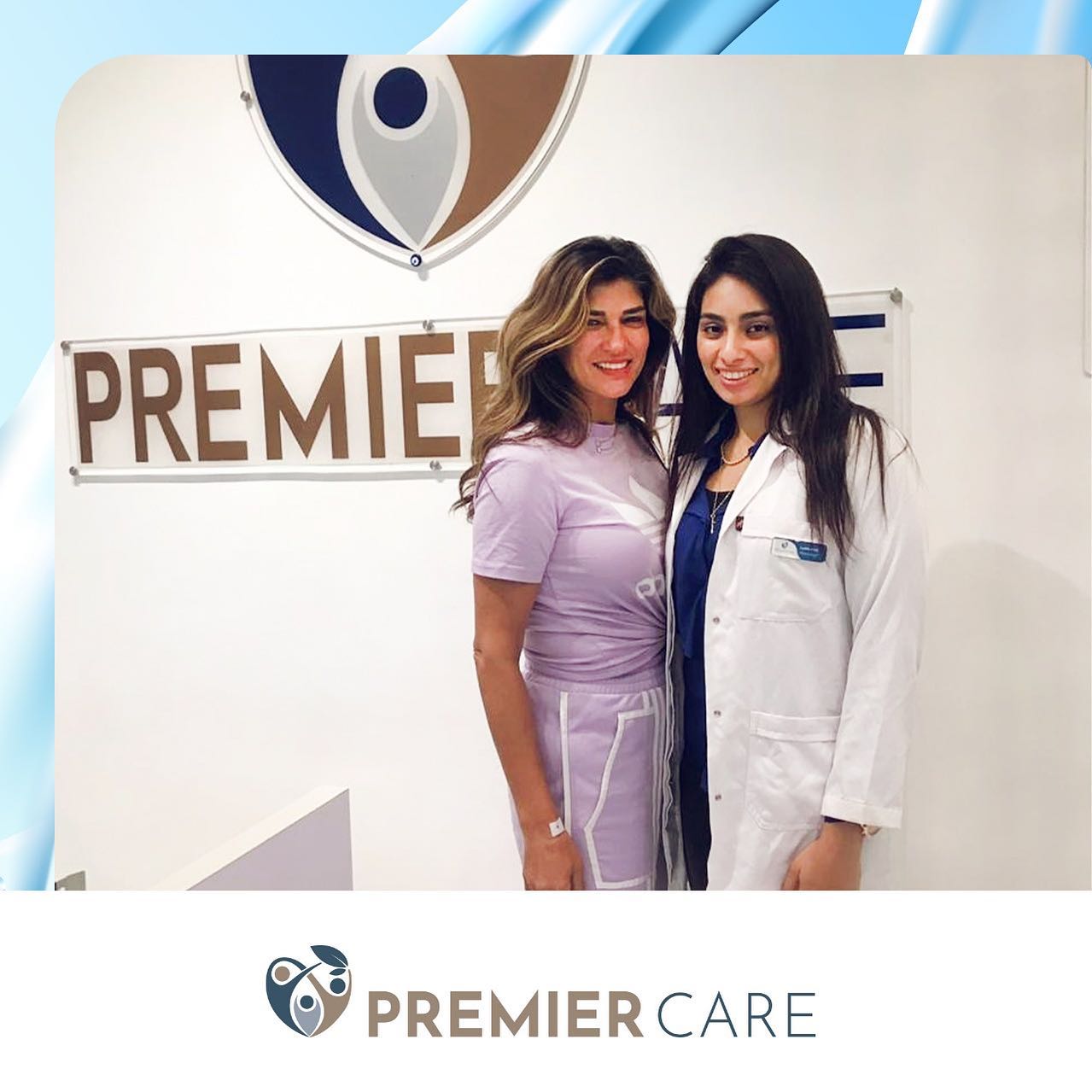 Our sweetest guest Noha AbdelAziz Had her IV vitamin drip session